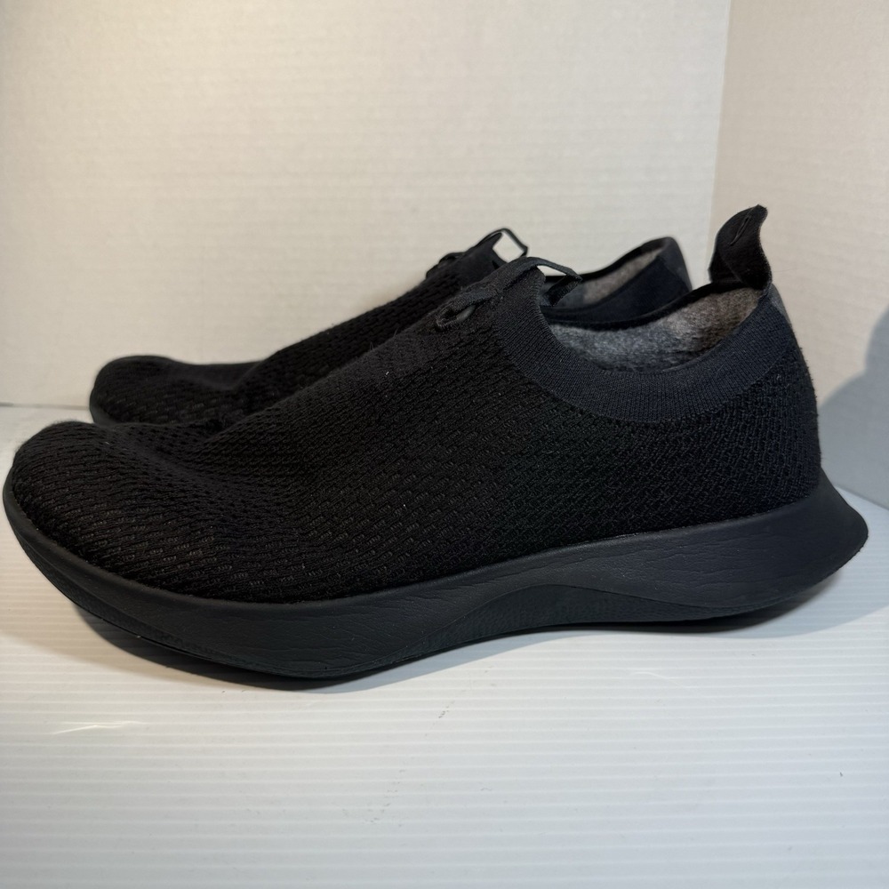 Allbirds Men's Tree Dasher Relay TDR Black Slip On Gym Shoes Size 11.5 See Notes